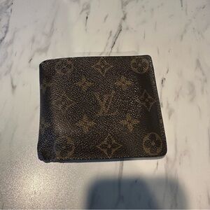Louis Vuitton | Vintage Monogram Coated Leather Monochrome Billfold Wallet